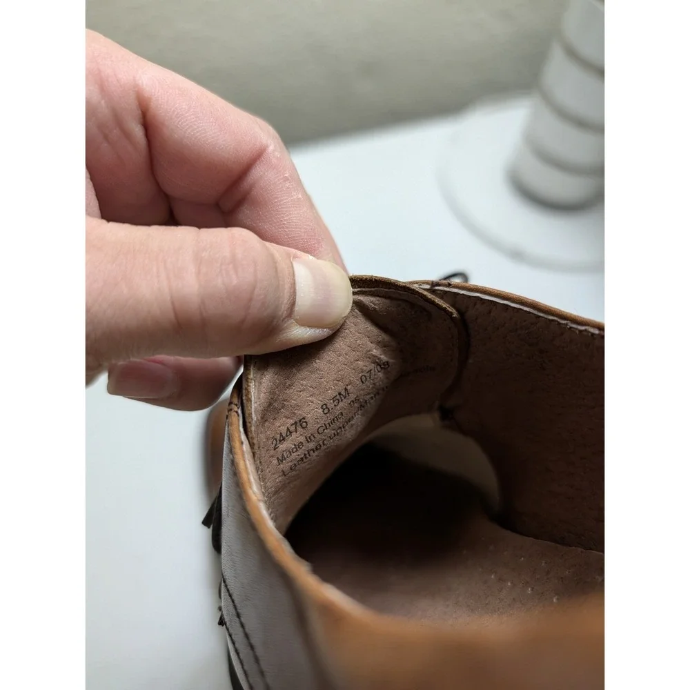 Bostonian 24476 Men's Brown Oxford Shoes‎ Size 8.5 M